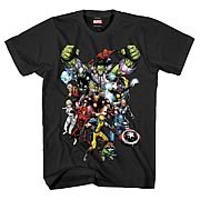 Marvel Heroes Marvel Now Black T-Shirt